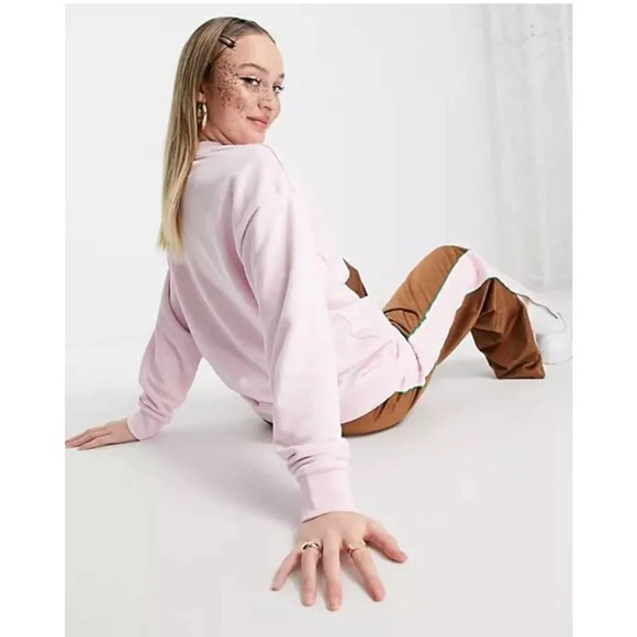 ADIDAS Originals Trefoil Luxury Crew Neck Sweatshirt - Picture 3 of 4